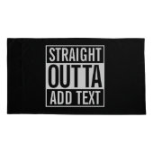 RECHTSTREEKS UITSTAND ... MEME VOOR JOUW TEKST TO KUSSENSLOOP (Achterkant-Links)