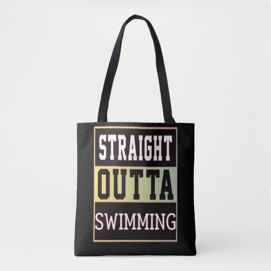 RECHTSTREEKS UITSTEKENDE STROOM TOTE BAG (Voorkant)