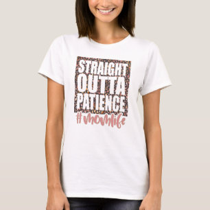 Rechtstreeks uitwijkgeduld patiënt t-shirt