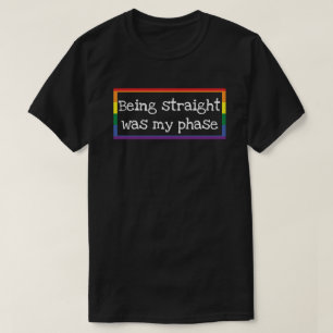 Rechtstreeks zijn was mijn fase t-shirt