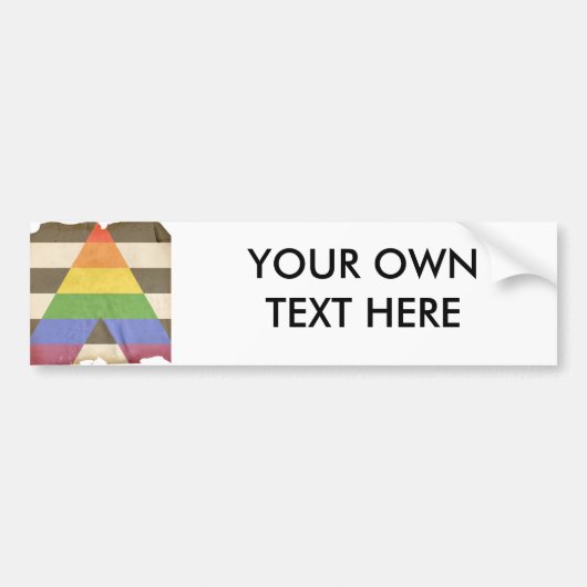RECHTSTREEKSE BONDGENOOT BUMPERSTICKER (Voorkant)