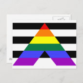 Rechtstreekse bondgenoten briefkaart (Voorkant / Achterkant)