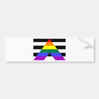 Rechtstreekse bondgenoten bumpersticker