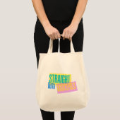 Rechtstreekse boodschappen tote bag (Voorkant (product))
