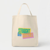 Rechtstreekse boodschappen tote bag (Voorkant)
