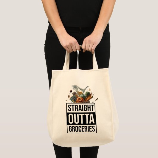 Rechtstreekse Canvas tas (Voorkant (product))