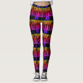 Rechtstreekse Leggings voor outta Bed (Voorkant)