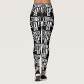 Rechtstreekse Leggings voor outta Bed (Achterkant)