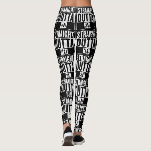 Rechtstreekse Leggings voor outta Bed (Achterkant)