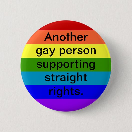 Rechtstreekse steun ronde button 5,7 cm (Voorkant)