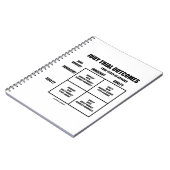 Rechtstreekse uitkomsten (Innocent Guilty Jury Ver Notitieboek (Linkerzijde)