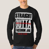 Rechtstreekse uitzending sociale netwerkcursus Fb  T-shirt (Voorkant)