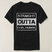 rechtstreekse vlucht uit tsjeljabinsk-rusland- noo t-shirt (Design voorkant)