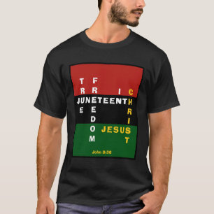 RECHTSTREEKSE VRIJHEID IN DE Christelijke ZESTIGST T-shirt