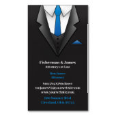 rechtszaak magnetisch visitekaartje (Voorkant Verticaal)