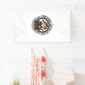 Rechtszaal advocaat kat grappige kat minnaar ontwe spandoek (Insitu)