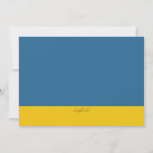 Rechtszaken Uitnodiging tot Afstuderen van mannen (Achterkant)