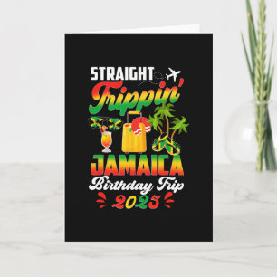 Rechtuit Trippen Jamaica Vakantie 2025 Verjaardag Kaart