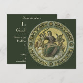 Rechtvaardigheid van Raphael Sanzio, Afstuderen va Kaart (Voorkant / Achterkant)