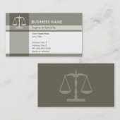 rechtvaardigheid visitekaartje (Voorkant / Achterkant)