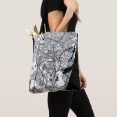 Recife Brazil City Map Tote Bag (Dichtbij)