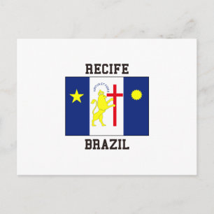 Recife Brazilië Briefkaart