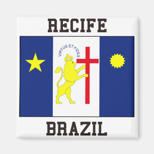 Recife Brazilië Magneet