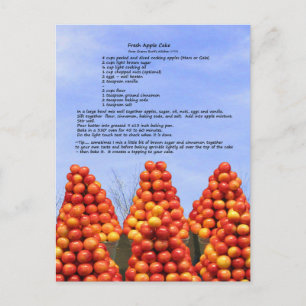 Recipe Apple Cake Recipe Briefkaart
