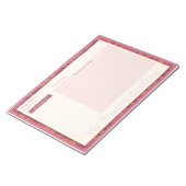 Recipe Blocnote in herfst Retro (Schuin)