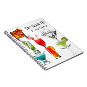 Recipe, Book of Karma Siptra cocktail notebook Notitieboek (Rechterzijde)