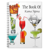 Recipe, Book of Karma Siptra cocktail notebook Notitieboek (Voorkant)