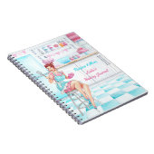 Recipe Book Retro Kitchen Baking and Cooking Notitieboek (Rechterzijde)