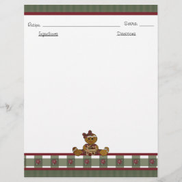 Recipe Book Stationery