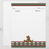 Recipe Book Stationery (Voorkant / Achterkant)