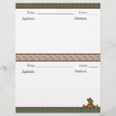 Recipe Book Stationery II (Voorkant)