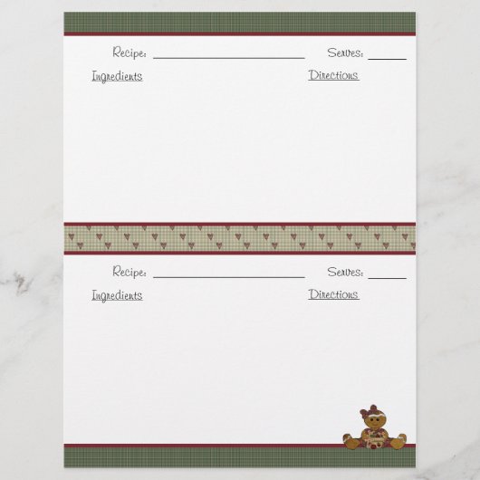 Recipe Book Stationery II (Voorkant)