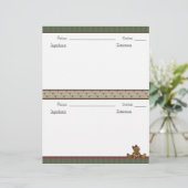 Recipe Book Stationery II (Staand voorkant)
