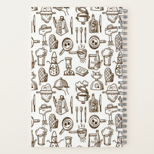 Recipe Book van mama Notitieboek (Achterkant)