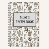 Recipe Book van mama Notitieboek (Voorkant)