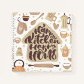 Recipe book voor iedereen die graag koken notitieboek (Voorkant)