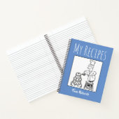 Recipe Book with Owner's Name Notitieboek (Binnen)