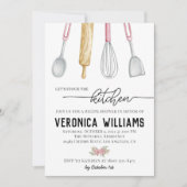 Recipe Bridal Shower Invitation Kaart (Voorkant)