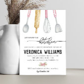 Recipe Bridal Shower Invitation Kaart