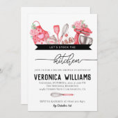 Recipe Bridal Shower Invitation Kaart (Voorkant / Achterkant)