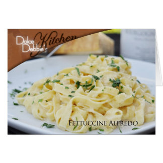 Recipe Card - Fettuccine Alfredo