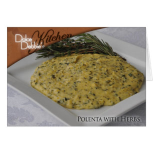Recipe Card - Polenta met kruiden
