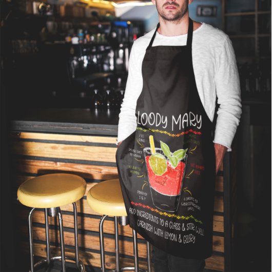 Recipe Cocktail Bloody Mary Perfect Gift Schort