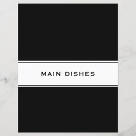 Recipe Cookbook Chapter Divider | Hoofddeksels
