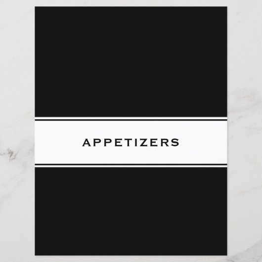 Recipe Cookbook Chapter Divider | Verzoekers (Achterkant)