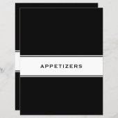 Recipe Cookbook Chapter Divider | Verzoekers (Voorkant / Achterkant)